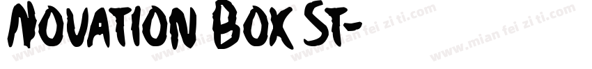 Novation Box St字体转换